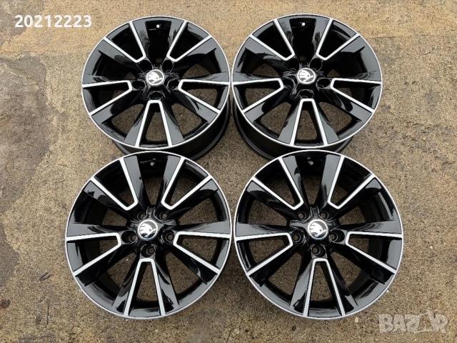 4 броя алуминиеви джанти за Skoda Octavia,Yeti,Karoq 17