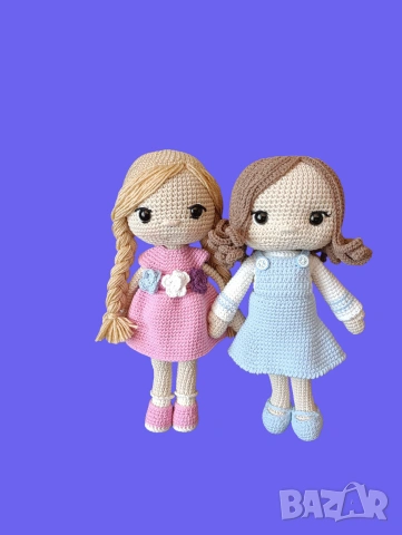 Мечето Падингтън и плетени куклички, снимка 4 - Кукли - 45955789