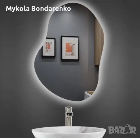 Фигурно огледало с LED осветление LM Shadow Gaze