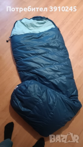 Пухен спален чувал