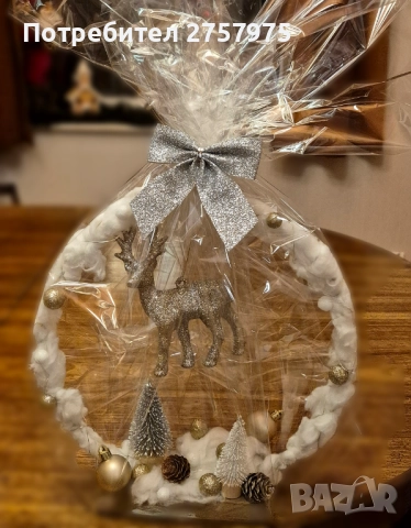 Коледни декорации ,за вашия уютен дом ! Всяка една декорация може да бъде изработена в различен цв, снимка 10 - Декорация за дома - 52691631