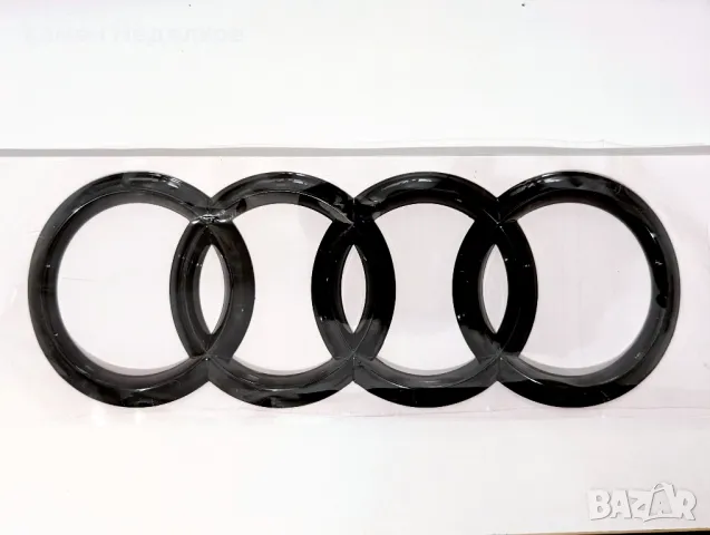 Задна черна емблема за Ауди A5/S5/RS5 2016-2024