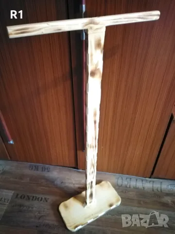 Кацалка за Папагали от бял-бор не лакиран!, снимка 6 - За птици - 44990276