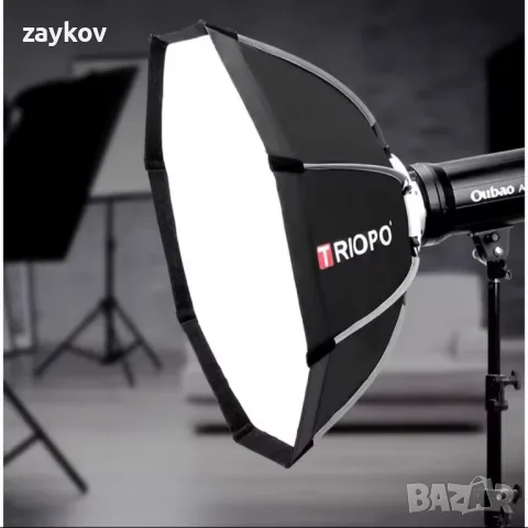 Преносим чадър Bowens Mount Octagon Trioco 65 см, снимка 4 - Други - 49873049
