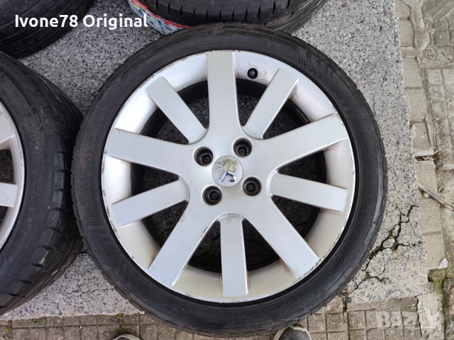ПРОМО Алуминиеви Джанти за Peugeot Citroen 4x108 17 цола.Отлично състояние., снимка 2 - Гуми и джанти - 53711174