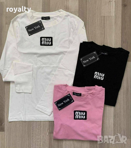 Miu Miu Дамски Блузи Различни Цветове 