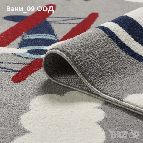 120х170см! Детски килим "Самолети", снимка 3 - Килими - 52185887