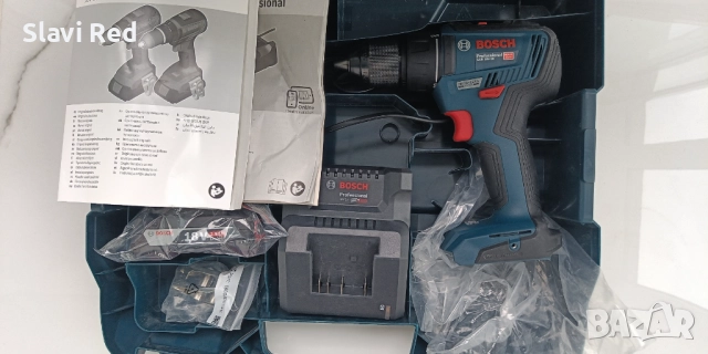 Акумулаторен винтоверт BOSCH GSR 18V-50, снимка 2 - Винтоверти - 51897260