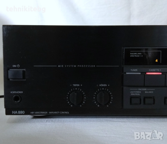 ⭐⭐⭐ TELEFUNKEN HA-880 ⭐⭐⭐  Хубав и мощен немски усилвател , 2 х 90 вата, снимка 2 - Ресийвъри, усилватели, смесителни пултове - 31049128