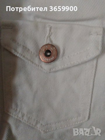 Бели дънки Wrap,London, размер 12, снимка 4 - Дънки - 41242022