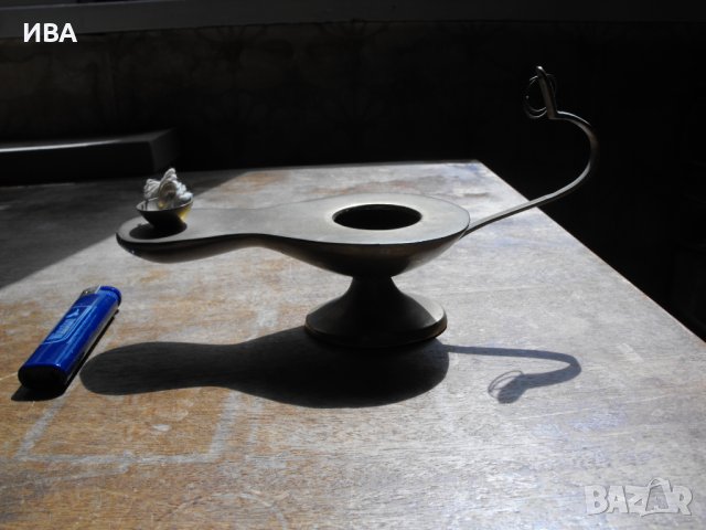 Лампа на Аладин., снимка 2 - Антикварни и старинни предмети - 41731307
