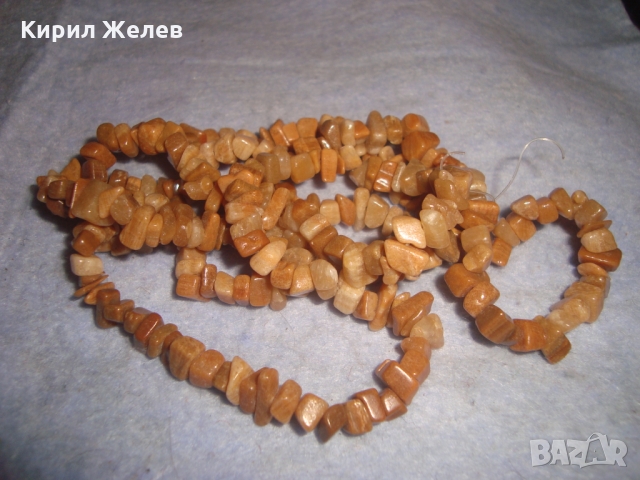 ВИНТИДЖ ГЕРДАН ХЕНД-МЕЙД от НАТУРАЛНИ ПОЛУСКЪПОЦЕННИ КАМЪНИ РЕТРО КОЛИЕ ОГЪРЛИЦА 26185, снимка 13 - Колиета, медальони, синджири - 36061178