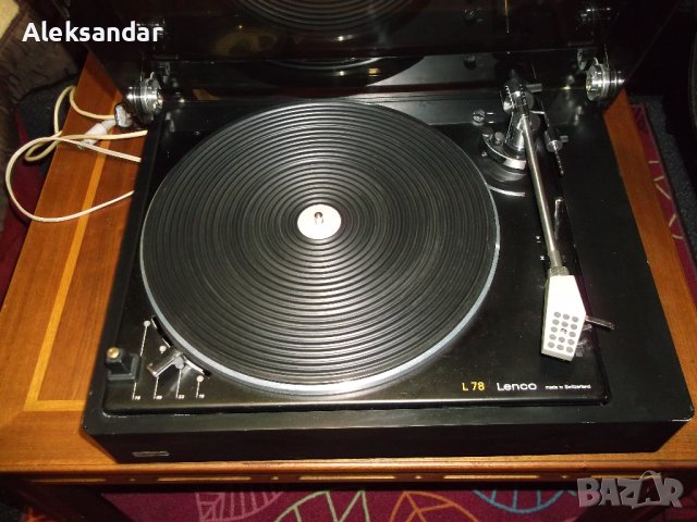 Продавам грамофон LENCO L78  			