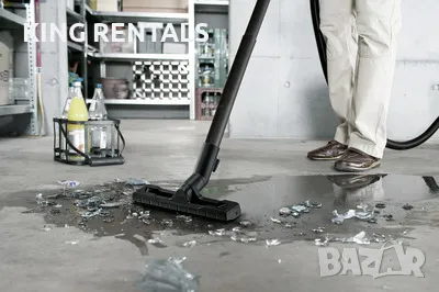 Под Наем! Прахосмукачка за сухо и мокро почистване - Kärcher WD 3 / KING RENTALS , снимка 4 - Други машини и части - 47761770