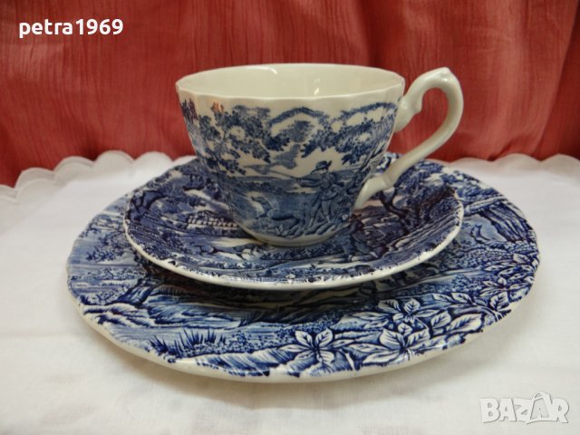 Порцелан на The Hunter by Myott в синьо