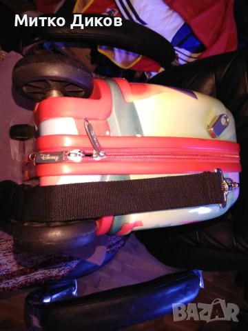 Joumma Мики Маус детски куфар на колелца отличен 395х310х185мм, снимка 7 - Други - 44185620