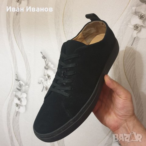  велурени сникърси/маратонки  Tiger of Sweden Brukare  номер 43,5-44