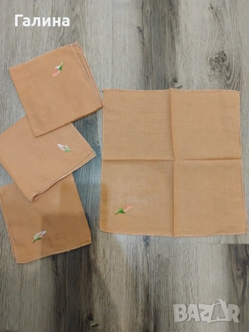 Бродирани калъфки и покривка от соца, снимка 5 - Колекции - 53249061