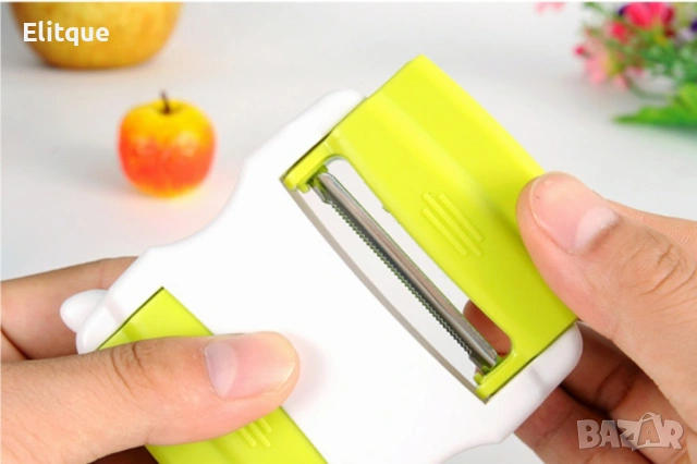 Сгъваем многофункционален нож за белене и ренде за плодове и зеленчуци, снимка 16 - Други инструменти - 53407569