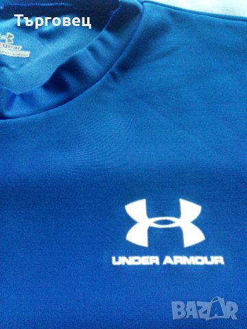 Under Armour - синя, снимка 3 - Блузи - 41433029