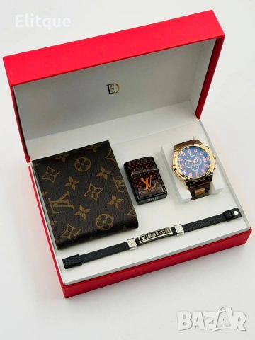 подаръчни комплекти louis vuitton adidas , снимка 9 - Подаръци за мъже - 53359472