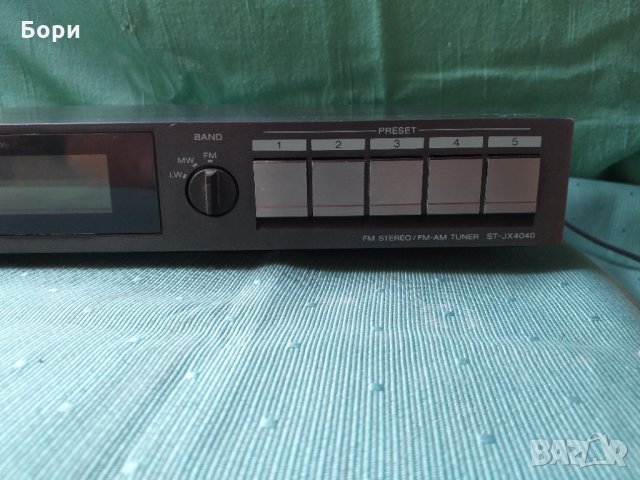  SONY ST-JX4040  СТЕРЕО ТУНЕР, снимка 2 - Радиокасетофони, транзистори - 34179889