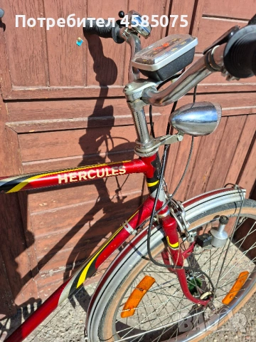 Велосипед 26 цола HERCULES  ТОП СЪСТОЯНИЕ РЕТРО , снимка 5 - Велосипеди - 53618498