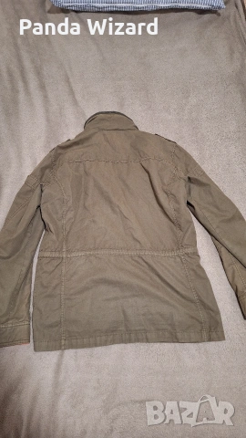 Оригинално мъжко яке Wellensteyn, модел Cone – размер M, цвят Army Green, снимка 3 - Якета - 53660385
