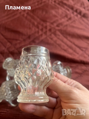 Предлагам стари австрийски чаши за ликьор , снимка 4 - Антикварни и старинни предмети - 52436652