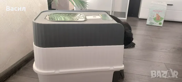 Котешка тоалетна  и раница за пренос , снимка 2 - За котки - 55753822