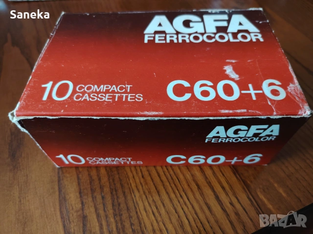 AGFA FERROCOLOR 60+6, снимка 2 - Аудио касети - 36160754