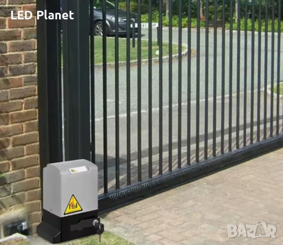 Електрически Автоматичен Мотор за Плъзгаща Врата 1300lbs с 2 Дистанционни – VEVOR, снимка 2 - Друга електроника - 53078552