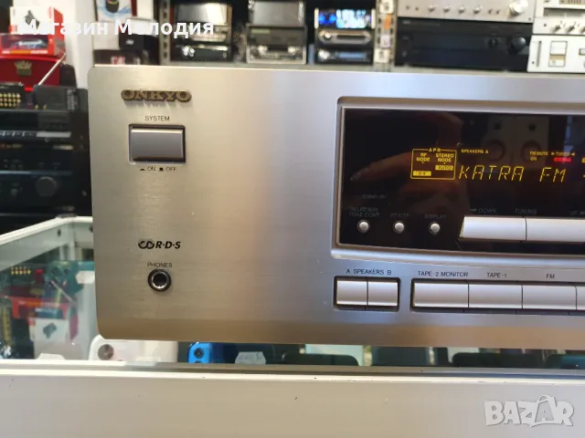 Ресийвър ONKYO TX-8211 Две по 90 вата. В отлично техническо и визуално състояние., снимка 3 - Ресийвъри, усилватели, смесителни пултове - 48412037