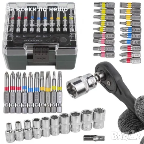 Мини гедоре 41 части 1/4'' RockForce