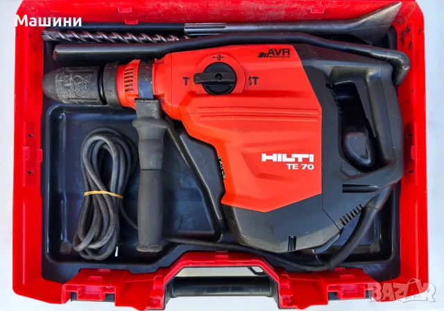 Hilti TE 70-AVR - Комбиниран перфоратор 1800W 11.5J , снимка 2 - Перфоратори - 55905707