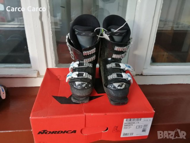 Детски Ски обувки 32 номер Нордика Nordika. Внос от Швейцария. Изпращаме с Еконт с опция преглед и т, снимка 6 - Зимни спортове - 35686517