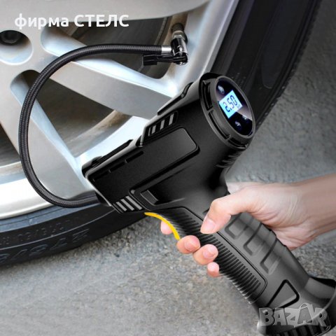 Електрическа помпа STELS RS-90, Кола, Колело, Мотор, Манометър, 120W, снимка 2 - Аксесоари и консумативи - 40203190