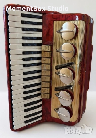 Акордеон Scandalli 120 баса , снимка 2 - Акордеони - 53645369