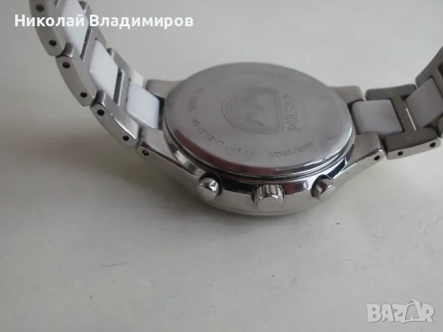 Pulsar оригинален дамски керамичен chronograph часовник, снимка 9 - Дамски - 48146573