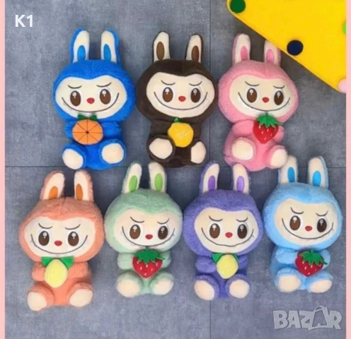 Плюшена играчка Лабубу Fruit, 30см Labubu играчка, снимка 1