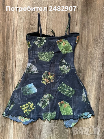 Ефектен дамски потник - тюл, снимка 5 - Корсети, бюстиета, топове - 53403101