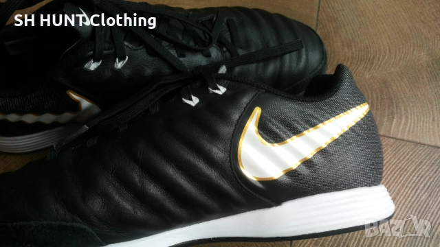 NIKE TIEMPO X Leather Football Boots Размер EUR 40,5 / UK 6,5 за футбол естествена кожа 156-14-S, снимка 10 - Футбол - 52228643
