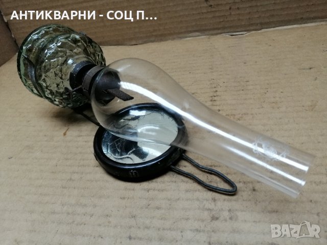 Стара Соц Газена Лампа. , снимка 10 - Антикварни и старинни предмети - 41344795