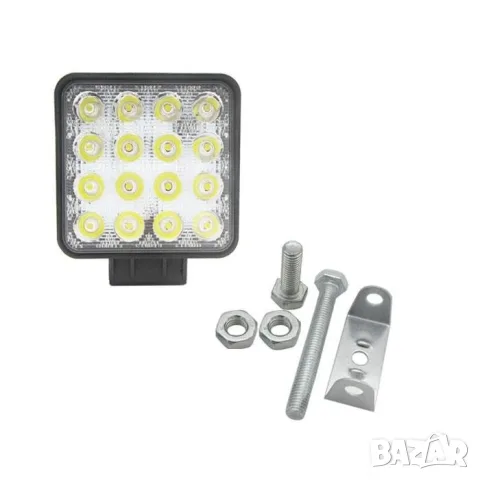 LED прожектор 48 W 125 x 107 mm, снимка 3 - Аксесоари и консумативи - 55864157