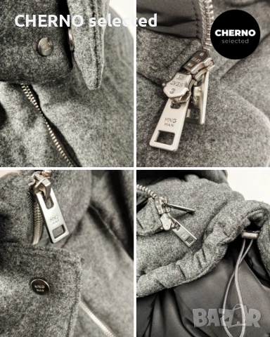 Мъжки пухен елек с качулка MANGO Hooded Puffer Vest – размер XXL, снимка 16 - Якета - 53772970