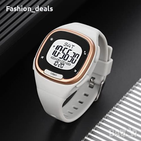 Нов GBB Цифров Дамски часовник многофункционален водоустойчив Подарък, снимка 7 - Дамски - 42191421