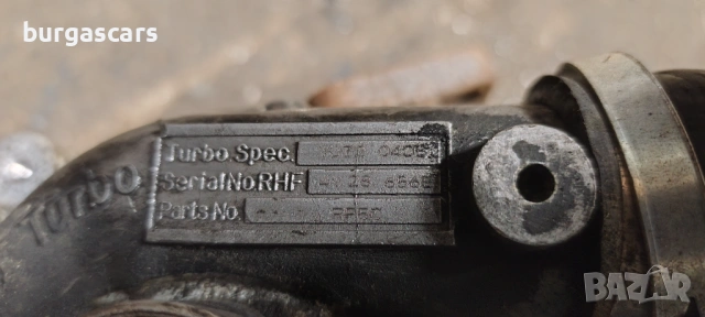 Турбина VJ32 0405 Mazda 6 2.0D -121к.с. , снимка 3 - Части - 53130035