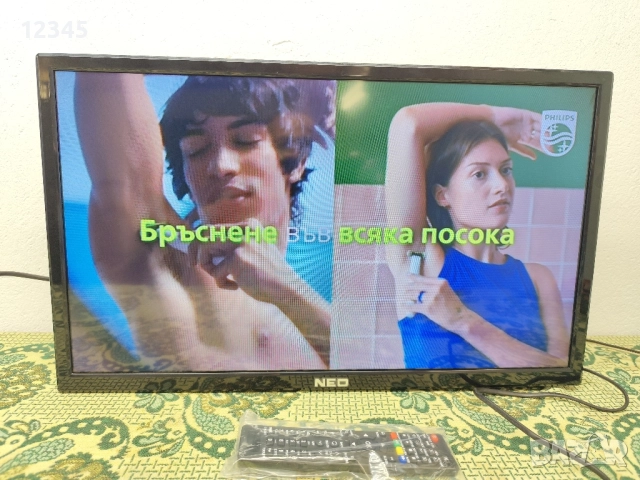 Продавам 24 инчов телевизор NEO LED-2419D, снимка 5 - Телевизори - 51713372