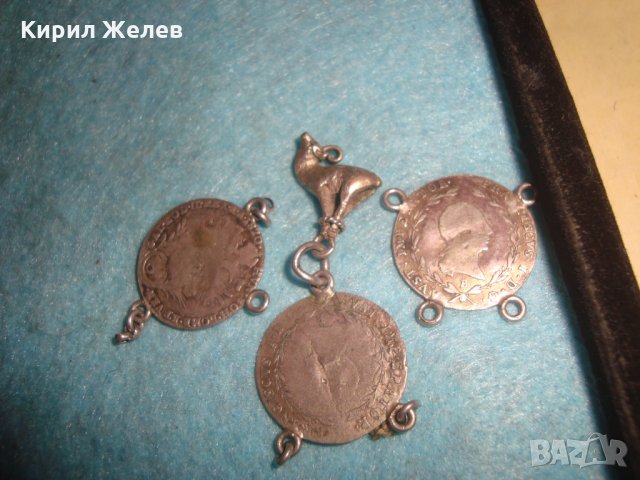3 СТАРИ СРЕБЪРНИ МОНЕТИ от ГРИВНА със СРЕБЪРЕН КОЗИРОГ ФИГУРКА ТАЛЕР СРЕБРО МАЙСТОРКА РАБОТА 26331, снимка 14 - Антикварни и старинни предмети - 34854250