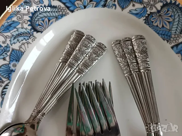 Прибори за хранене неръждаема стомана , снимка 7 - Прибори за хранене, готвене и сервиране - 55793245
